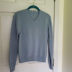 Uniqlo blue cashmere sweater